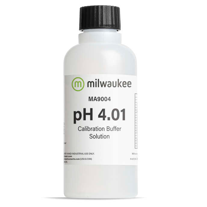 Calibration fluid pH 4.01 230ml Milwaukee