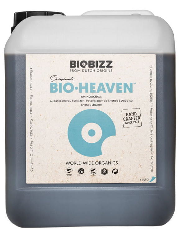 Biobizz BioHeaven 5L fertilizer - organic growth and flowering stimulator