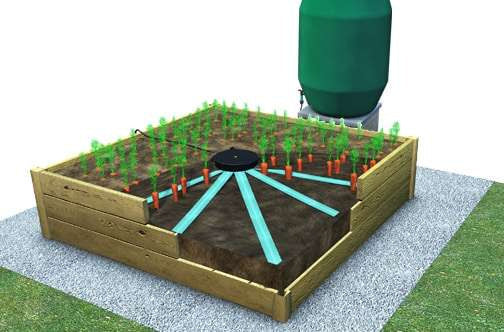 AutoPot AQUAbox Spyder - automatic irrigation system without power requirements