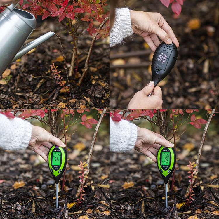 Biogarden - Electronic substrate tester 4in1 soil pH meter