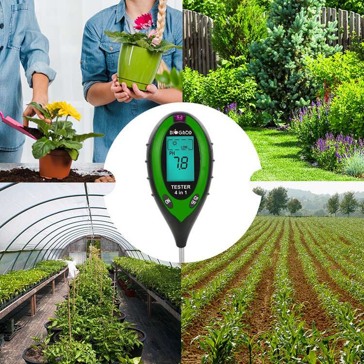 Biogarden - Electronic substrate tester 4in1 soil pH meter
