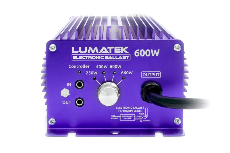 Zasilacz elektroniczny Lumatek 600W Dimmable HPS Ballast DIMM-4 230V