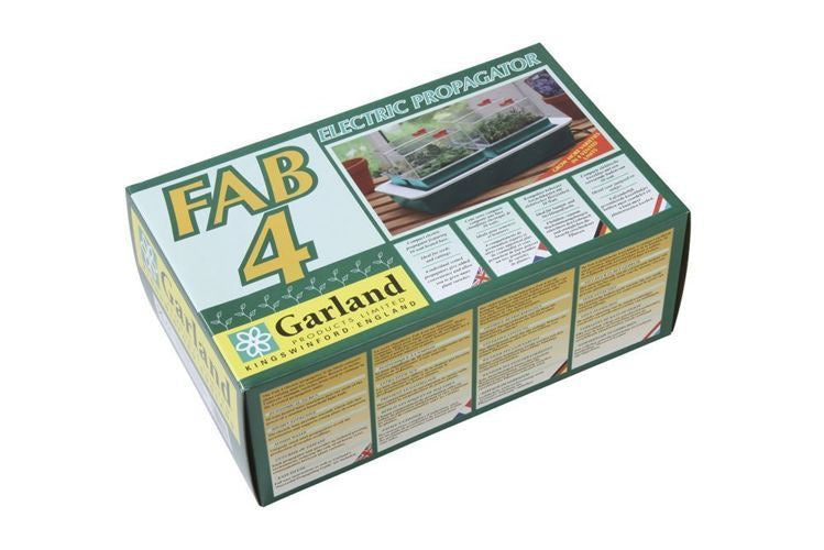 Garland electric propagator with heating - 4 trays Garland FAB4 37 x 22 x h18.5 cm