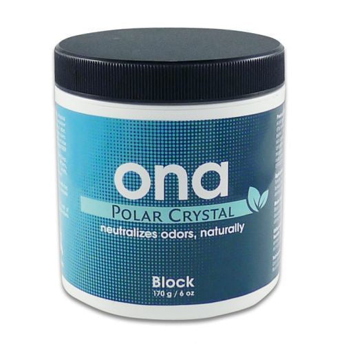 ONA Block Polar Crystal 170g - odour neutalizing block