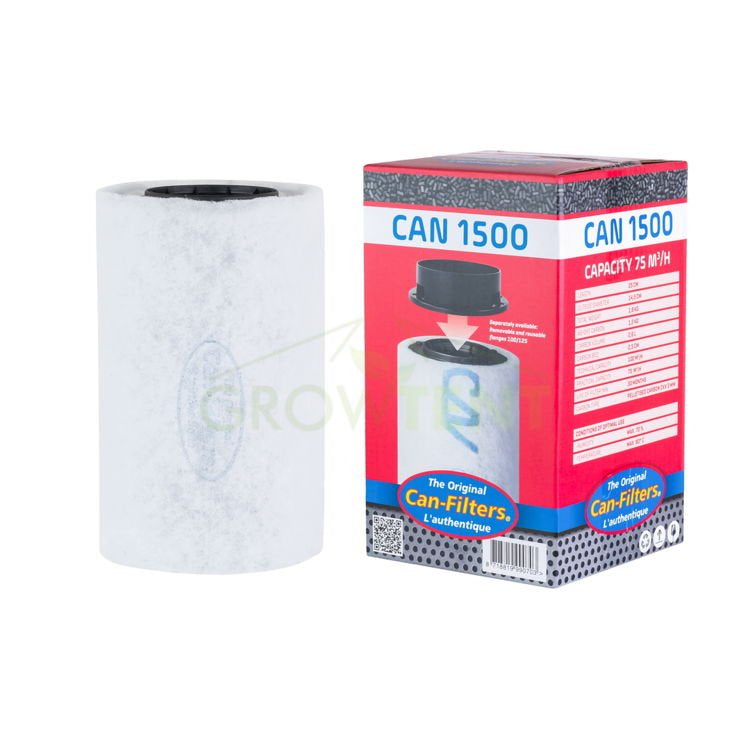 Carbon filter Can Original 1500PL 75-100 m3/h 100/125mm