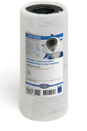 Carbon filter Can Original 2600PL 150-200 m3/h 100/125mm