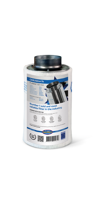 Carbon filter Can Original 250 metal 250-325 m3/h | FI 125mm