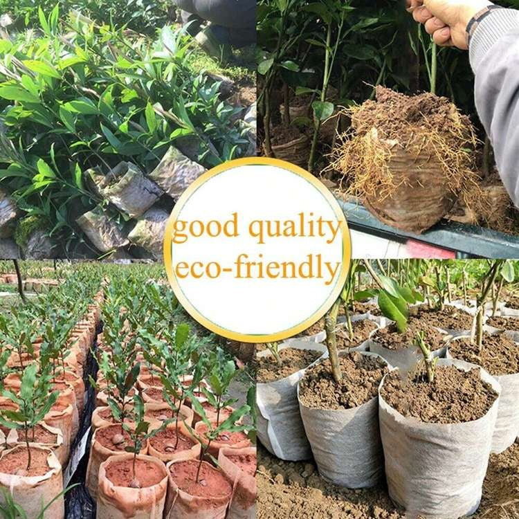 White Grow Bag 8 x 20 cm 50 pcs 1L