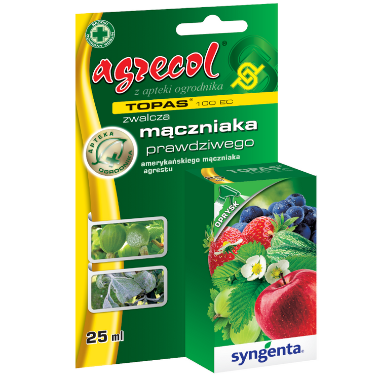 Agrecol TOPAS 100 EC 25ml. fights powdery mildew