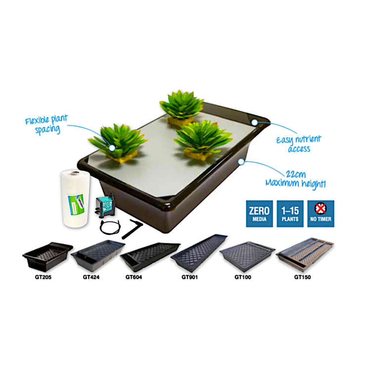 NFT GRO-TANK Nutriculture 70L hydroponic system 90x90xh30cm