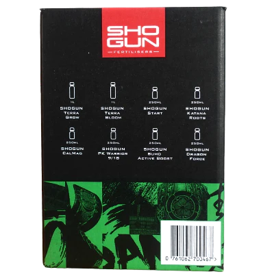 SHOGUN Fertilisers Samurai Terra Multipack 2.0 - complete set of nutrients