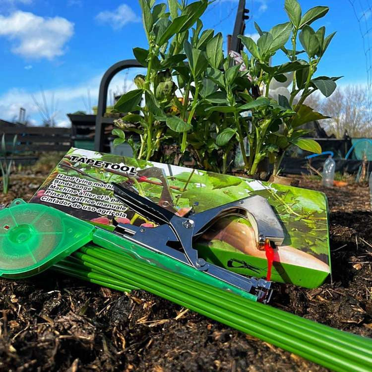 Plant Strapper Starter Pack - including 2pcs of Ribbons & Staples | Plant binding machine