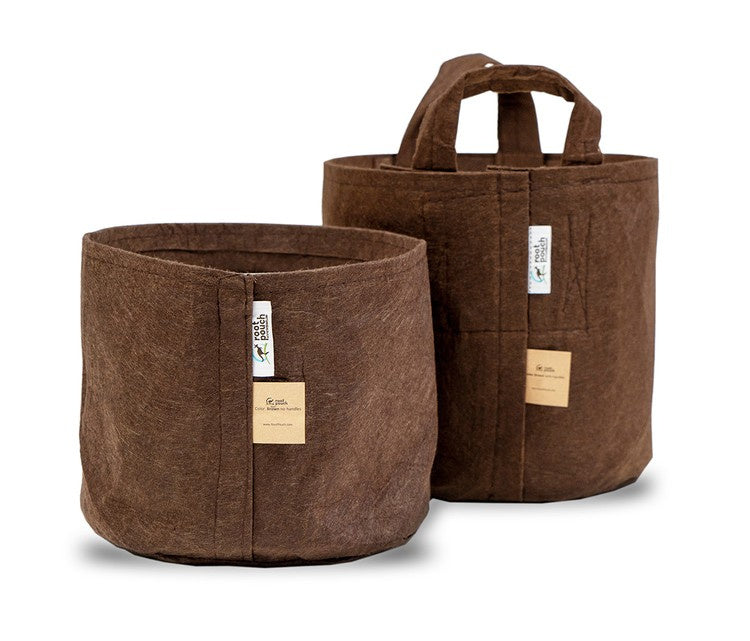 Growbag Root Pouch fabric pot 21x21cm 8L brown
