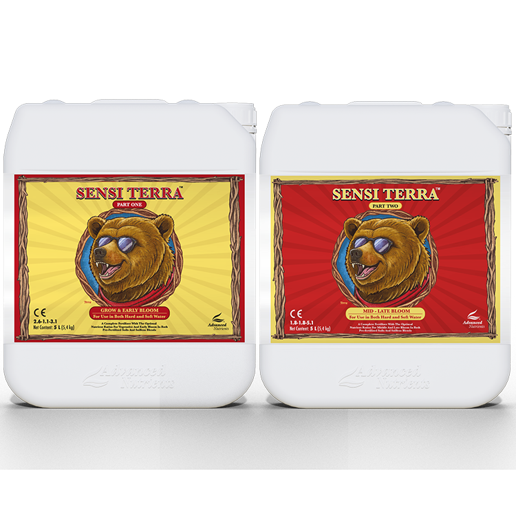 Advanced Nutrients Sensi Terra Part One/Two 2x5L | for growth and bloom
