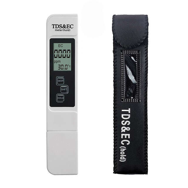 Miernik TDS/EC/Temp. - measurement of fertilizer concentration in water
