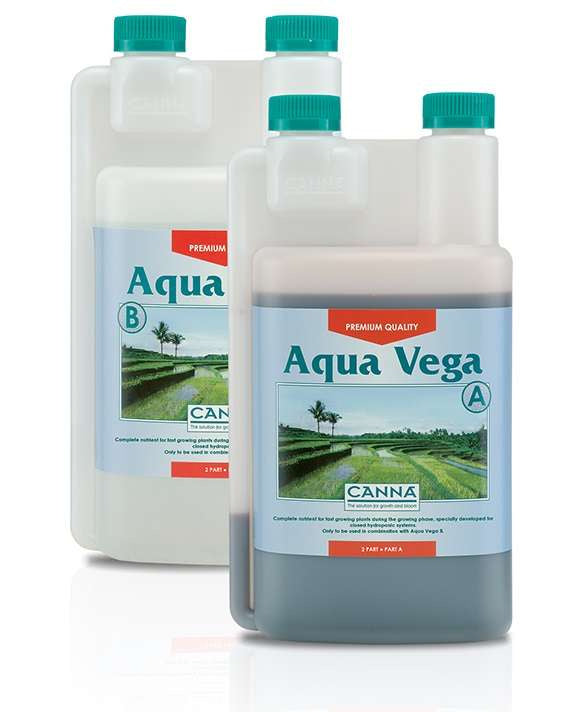 Nawóz Canna Aqua Vega 2x1L - na wzrost do uprawy hydroponicznej