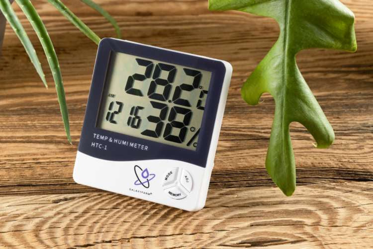 GALAXYFARM HTC-1 Digital Temperature & Humidity Meter