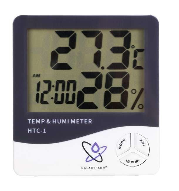 GALAXYFARM HTC-1 Digital Temperature & Humidity Meter