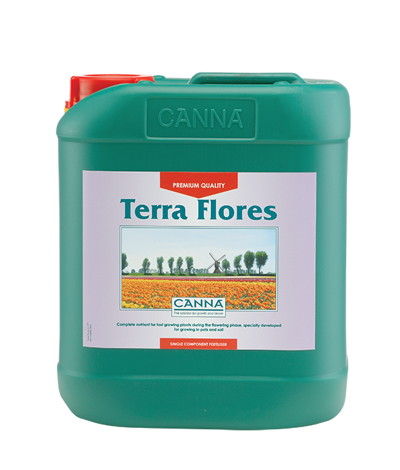 Canna Terra Flores Fertilizer 5L - base nutrient for bloom phase
