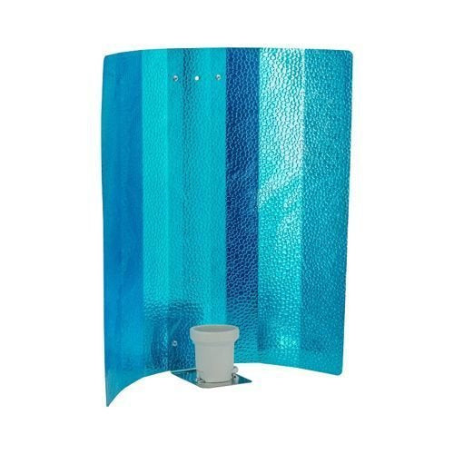 Airontek Stucco Aluminium Reflector for HPS MH 47x47.5x12cm Lamps