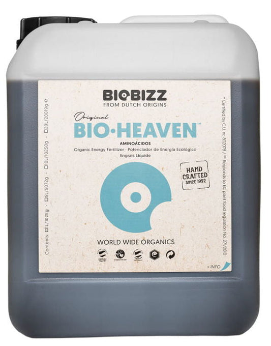 Biobizz BioHeaven 5L fertilizer - organic growth and flowering stimulator