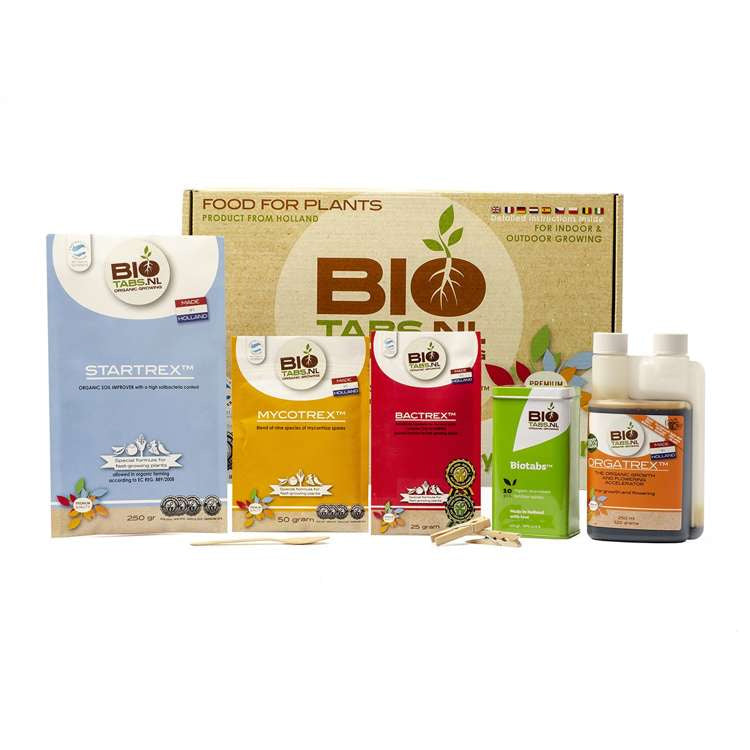 BIOTABS organic fertilizer starter kit for 5-10 plants