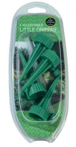Adjustable Drippers - bottle overlays/irrigation 4pcs