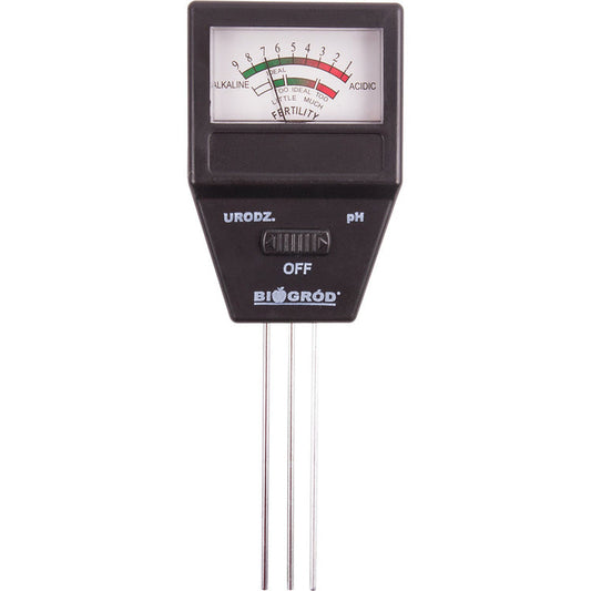 Biogarden pH meter / soil fertility acidometer