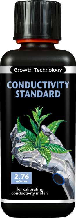 EC calibration fluid 2.76 mS / cm 300ml Growth Technology
