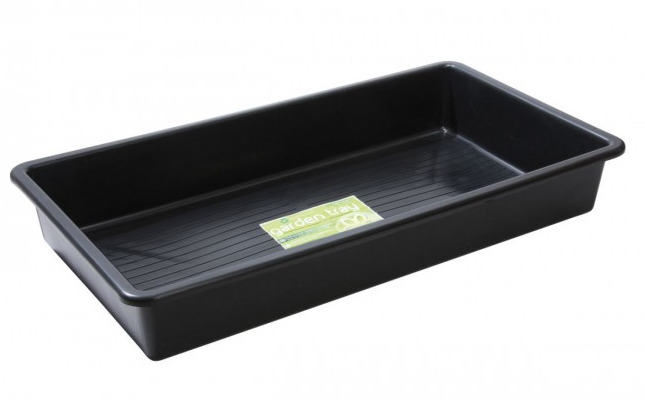 Tray Garland black 110x55xh4cm