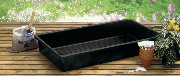 Tray Garland black 110x55xh4cm