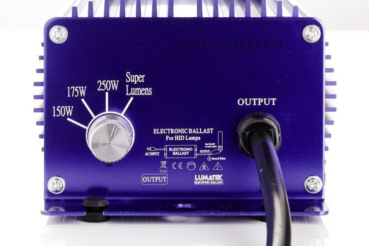 Lumatek 250W electronic power supply 4-stage adjustment