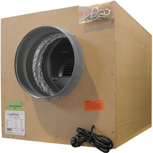 AirFan SoftBox - radial silenced fan 2x250mm 1500m3 / h