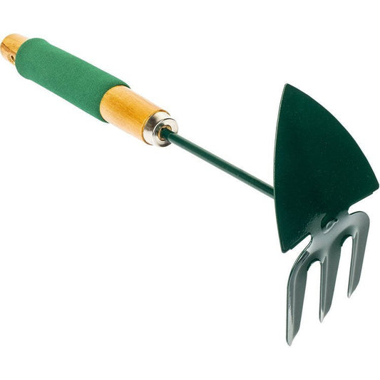 Biogrod metal hoe with claws - green