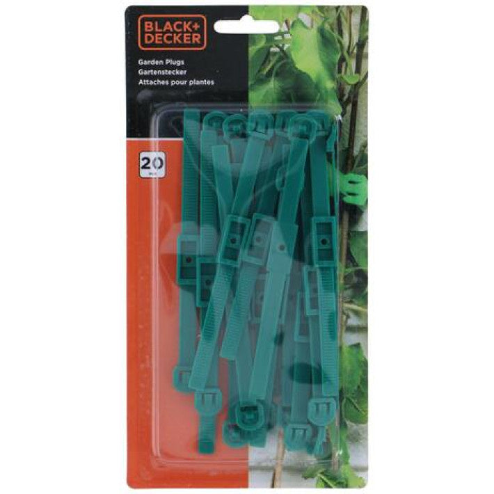 Black & Decker Garden plugs - plant clamps 20 pcs