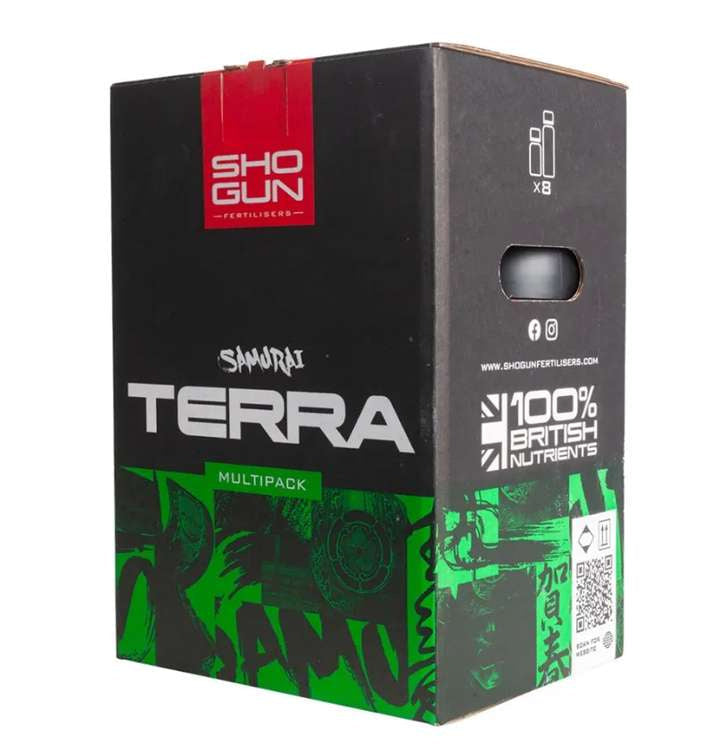 SHOGUN Fertilisers Samurai Terra Multipack 2.0 - complete set of nutrients