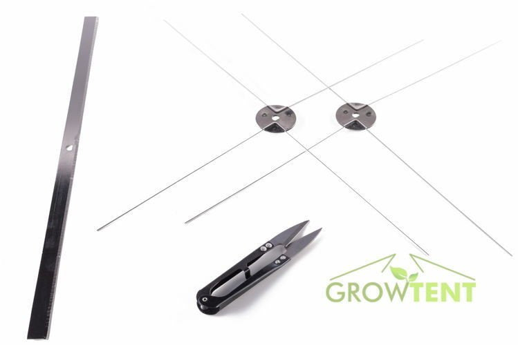 Transparenter Trimmer 16" – Manuelle Erntemaschine für Pflanzen