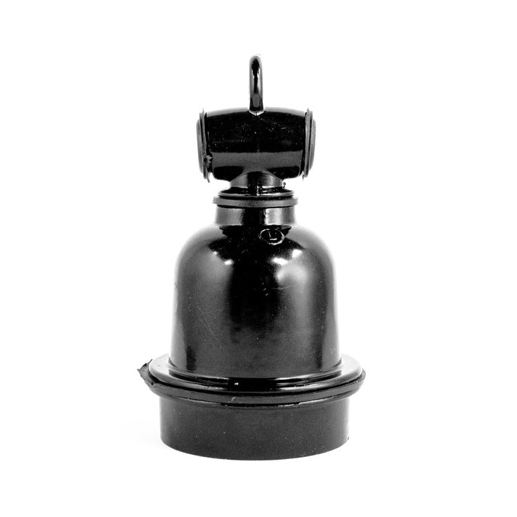 E27 socket for LED grow bulbs with a mounting hole
