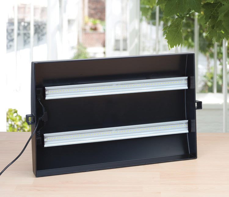 Garland Grow Light Garden Black 32W - set for growing herbs 62x40x47cm