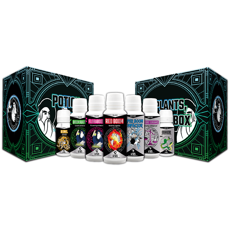 Cannaboom Potion Box - complete set of fertilizers for growing 12 plants