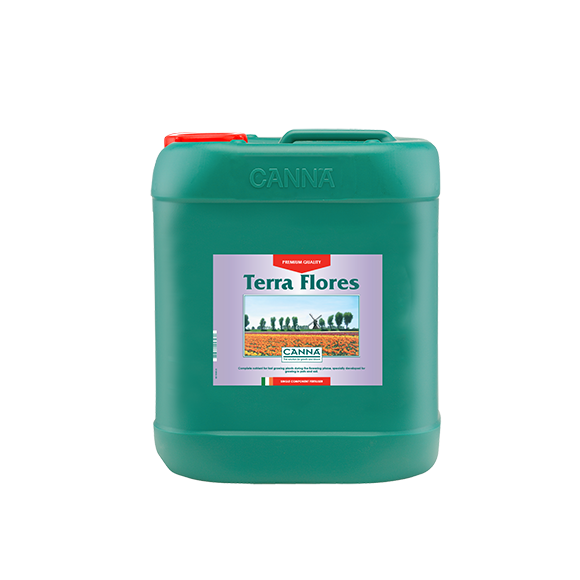 Canna Terra Flores Fertilizer 10L - base nutrient for bloom phase